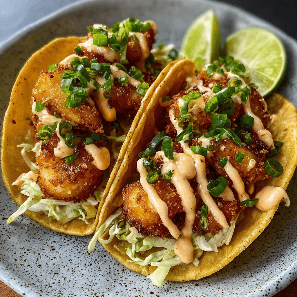 Coconut Shrimp Tacos Recipe - Recipe Image