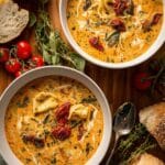 Creamy Tuscan Tortellini Soup Recipe