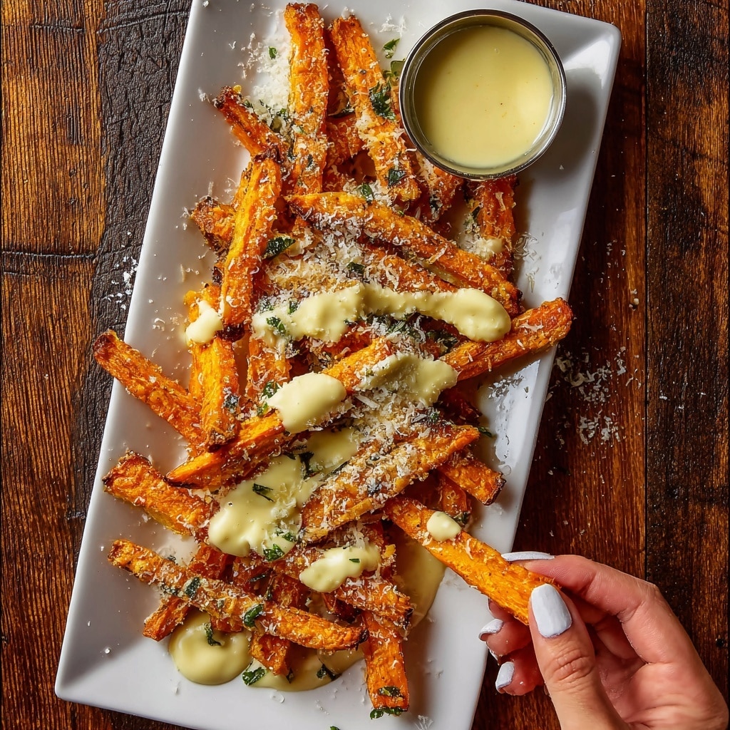 Air Fryer Garlic Parmesan French Fries Recipe - Recipe Image