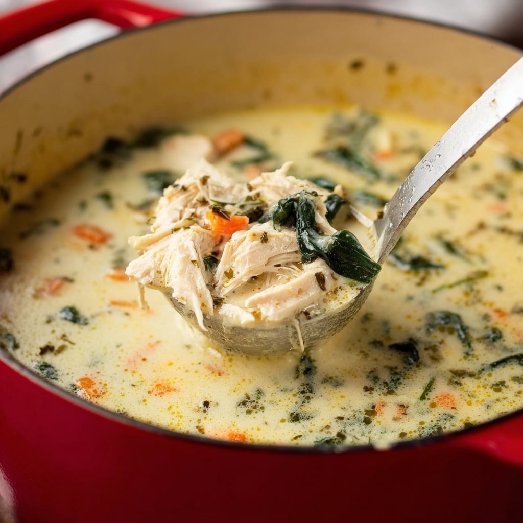 Chicken Florentine Soup Recipe - Recipe Image