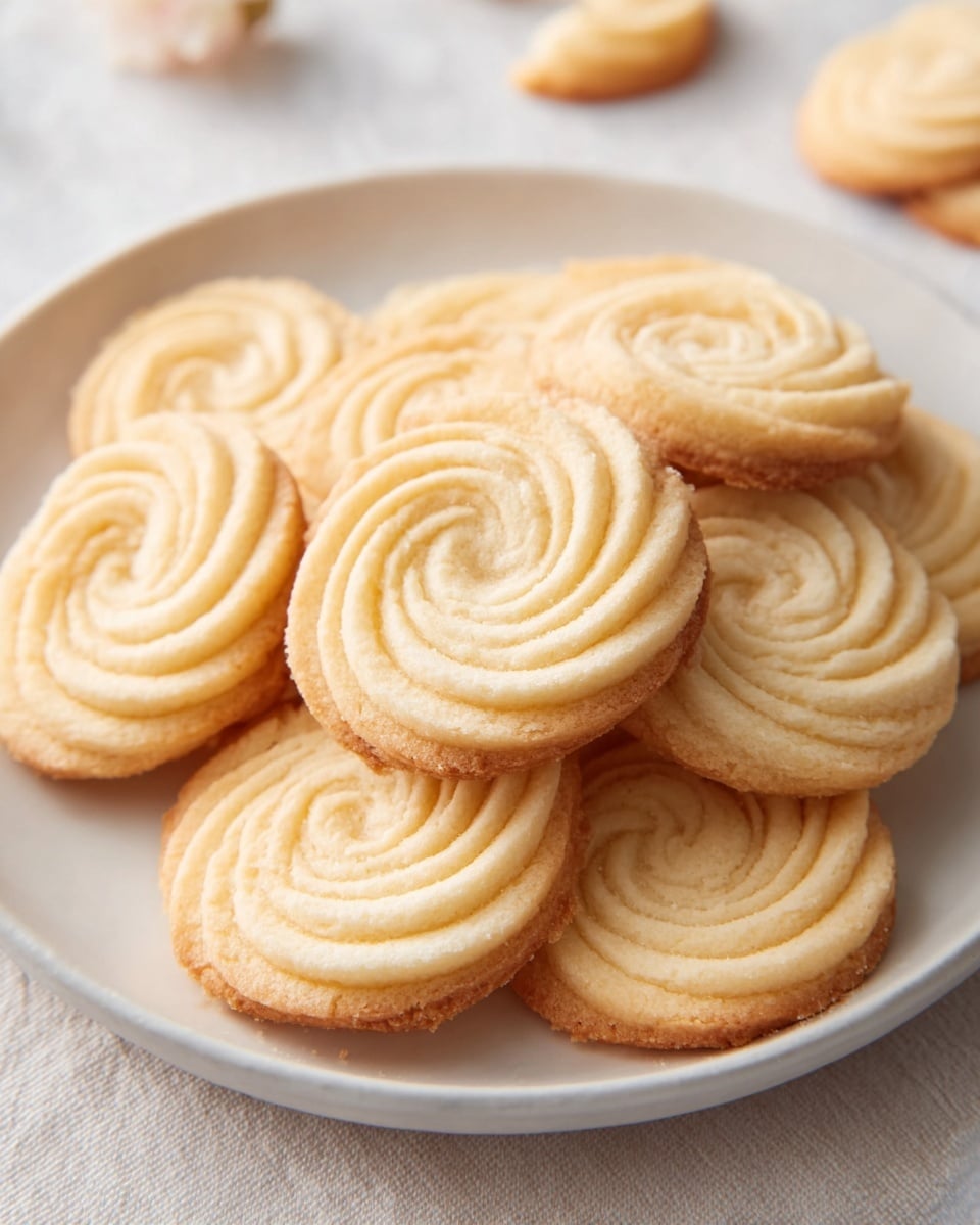Easy Danish Butter Cookies Recipe - Recipe Image