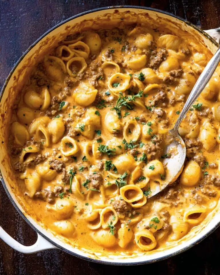 Healthier Homemade One Pot Hamburger Helper Recipe