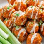 Buffalo Chicken Meatballs Recipe
