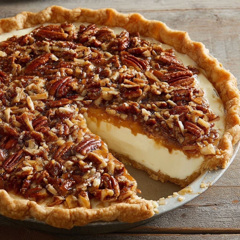 Pecan Cream Pie Recipe - Recipe Image