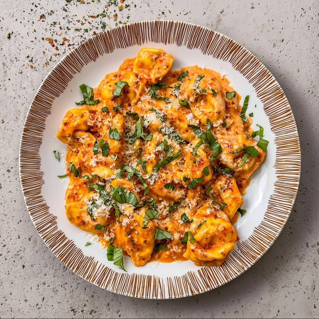 Cajun Chicken Tortellini with Garlic Sauce Recipe - Recipe Image