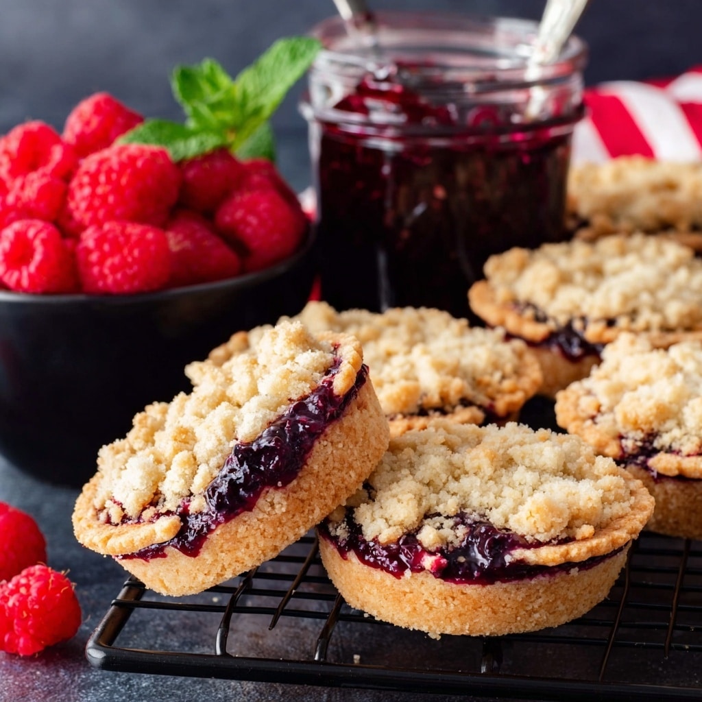 Keto Raspberry Cookies Recipe - Recipe Image