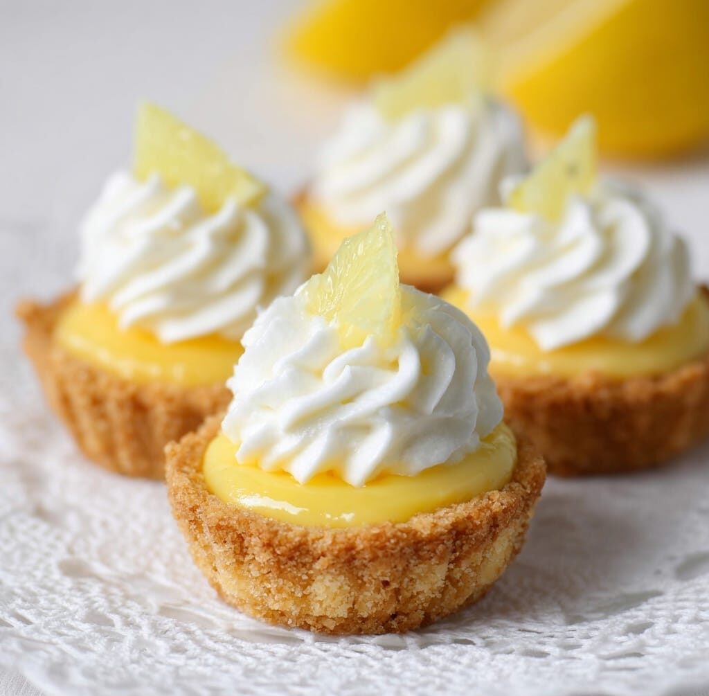 Lemon Meringue Cheesecake Cookie Cups Recipe 4 Lemon Meringue Cheesecake Cookie Cups Recipe
