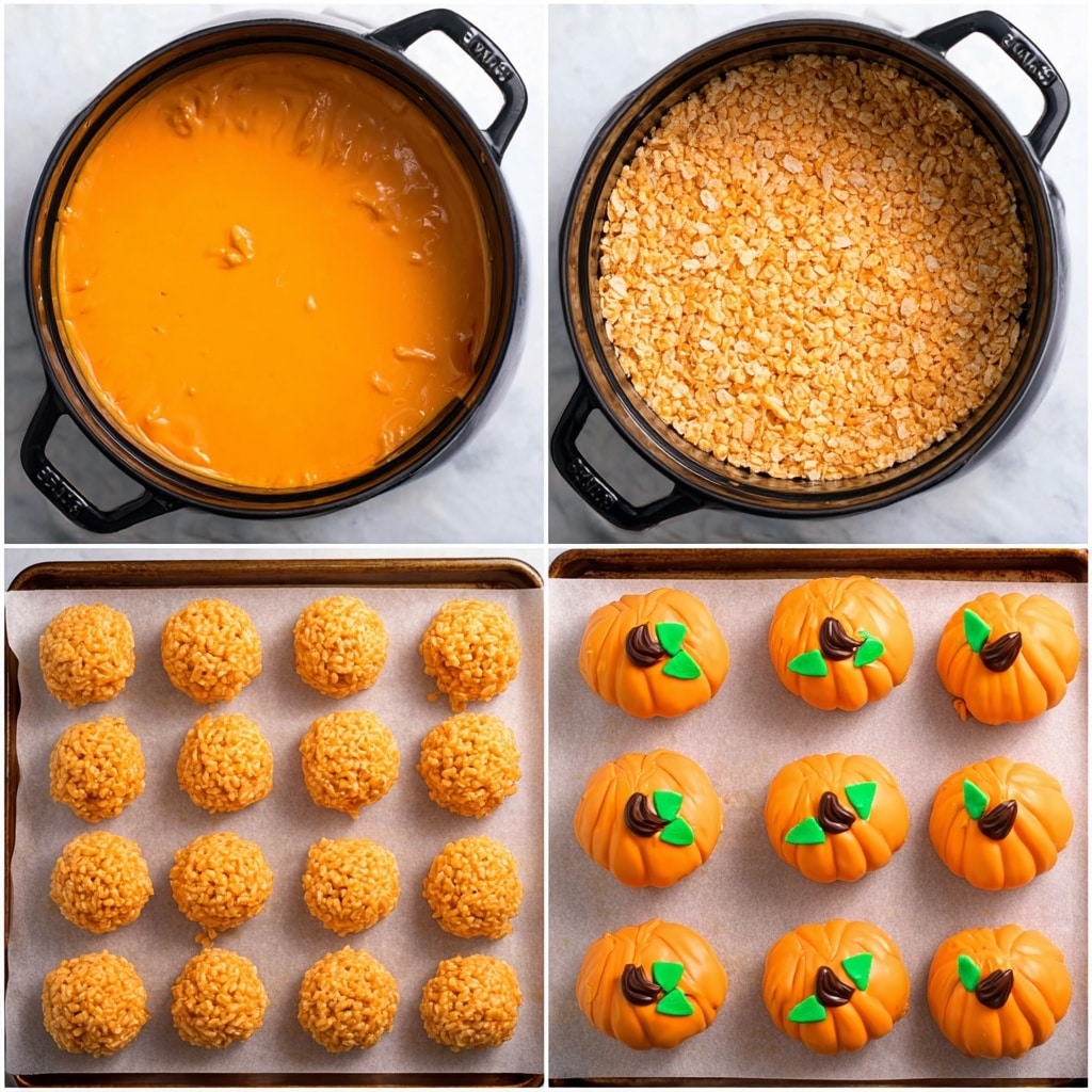 Pumpkin Rice Krispie Treats Recipe - Recipe Image