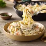 Crab Fettuccine Alfredo Recipe