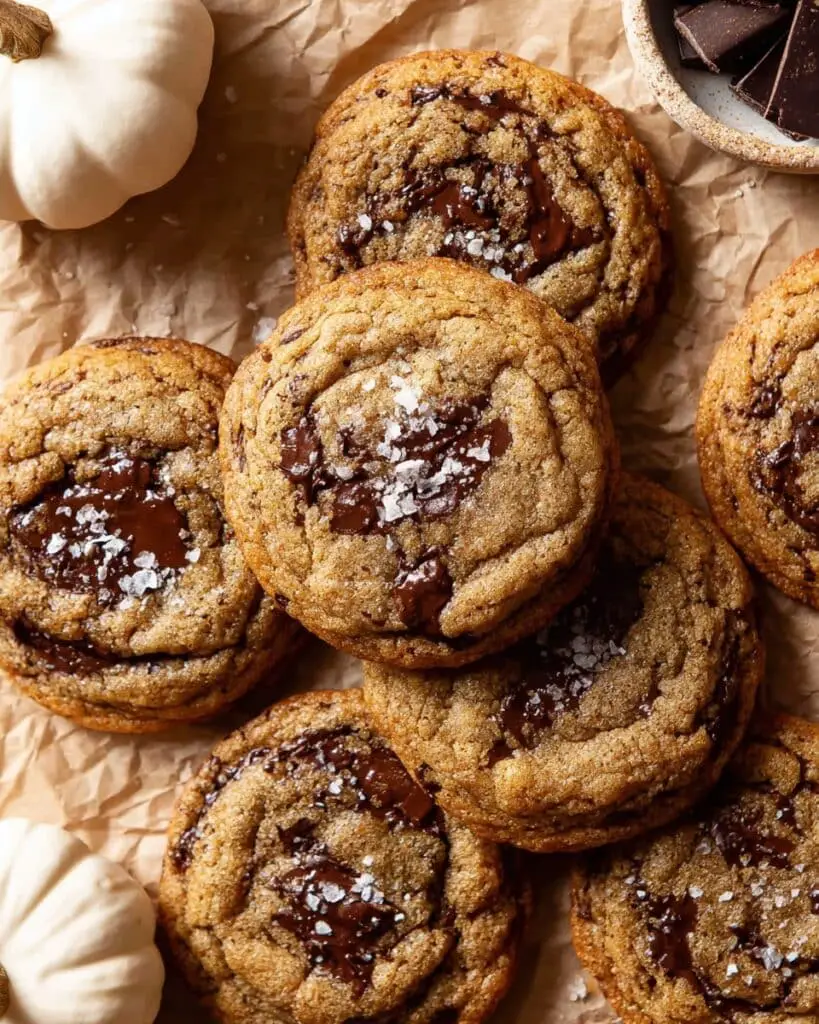 Chocolate chip pumpkin cookies Recipe