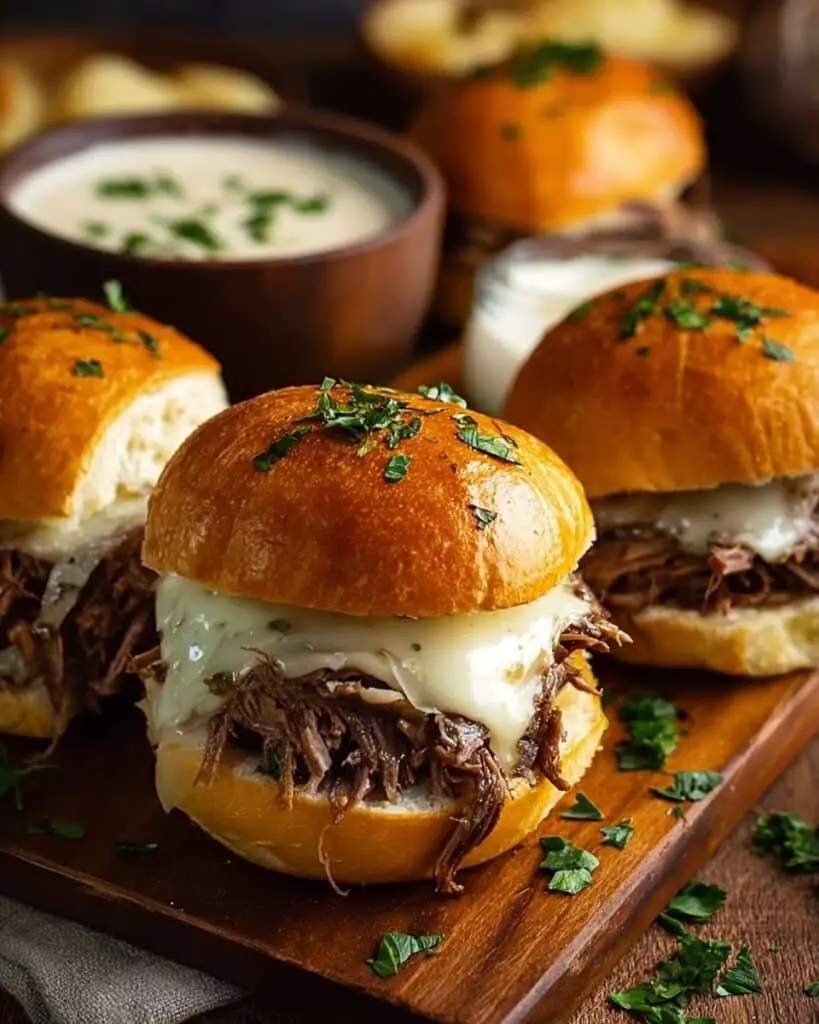 Crock Pot French Dip Sandwiches Recipe