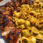garlic cajun chicken shells Recipe