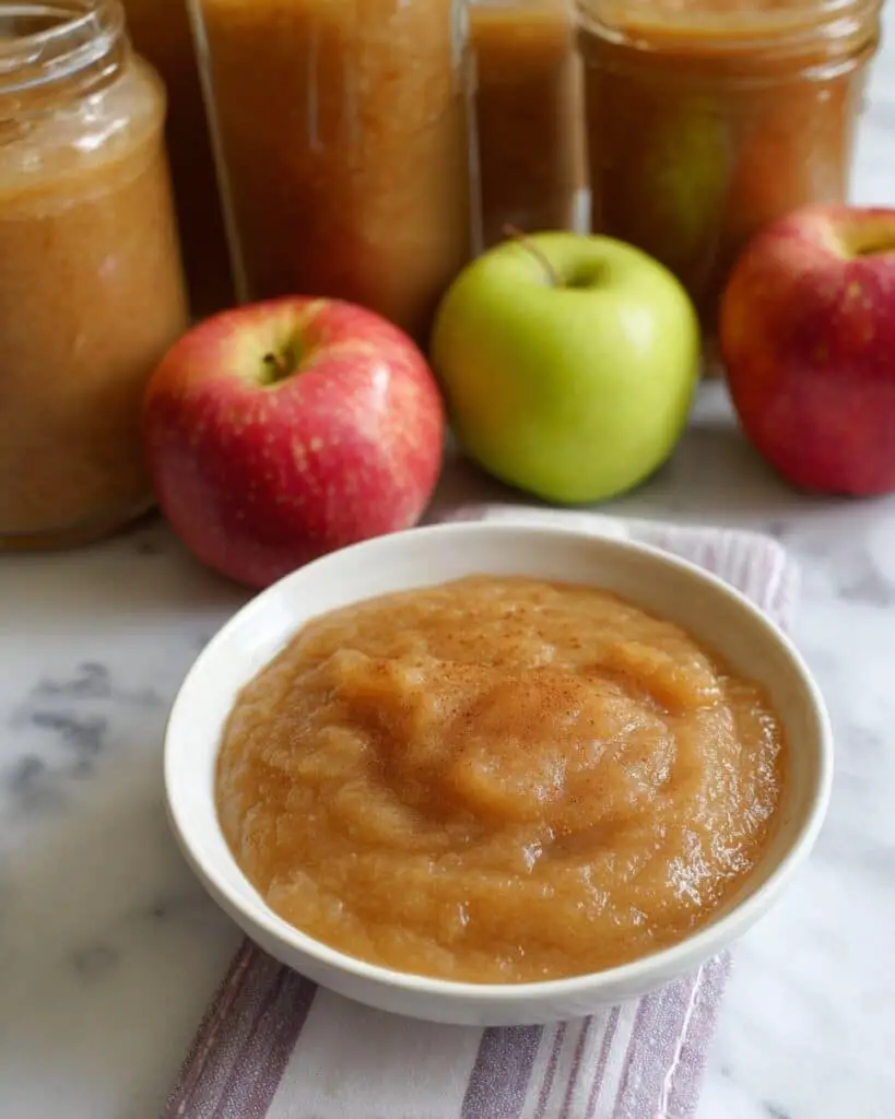 Easy No-Peel Applesauce for the Freezer Recipe