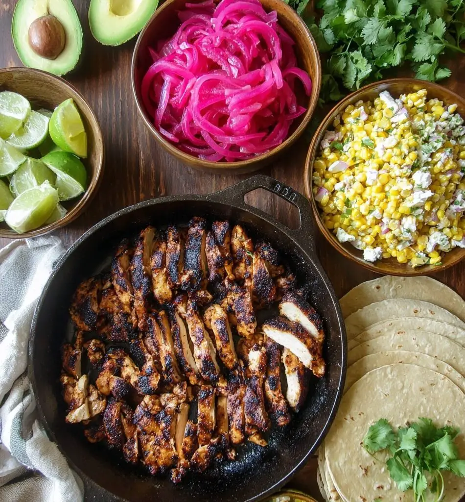 Blackened Chicken Tacos with Cotija Corn Salsa Recipe 5 Blackened Chicken Tacos with Cotija Corn Salsa Recipe