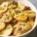 Crockpot Hamburger Potato Casserole Recipe