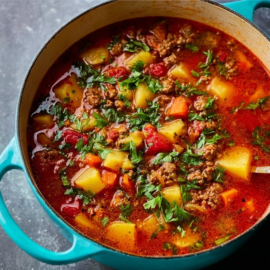 Hamburger Soup Recipe - Recipe Image