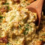 5-Ingredient Turkey Stuffing Slow Cooker Casserole Recipe