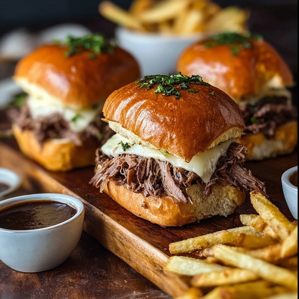 Crock Pot French Dip Sandwiches Recipe - Recipe Image