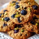 Blueberry Pistachio Oatmeal Cookies Recipe