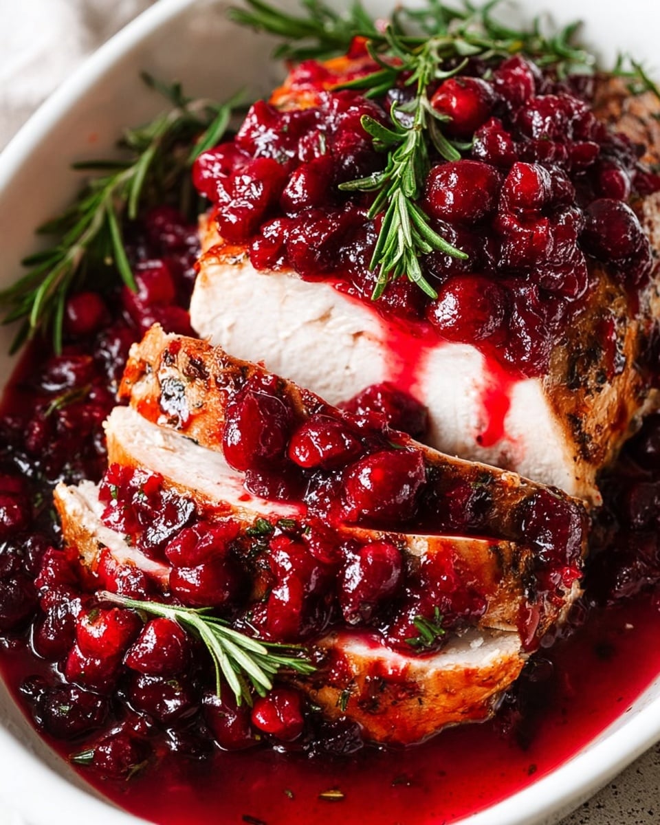 Cranberry Glazed Turkey Breast Recipe