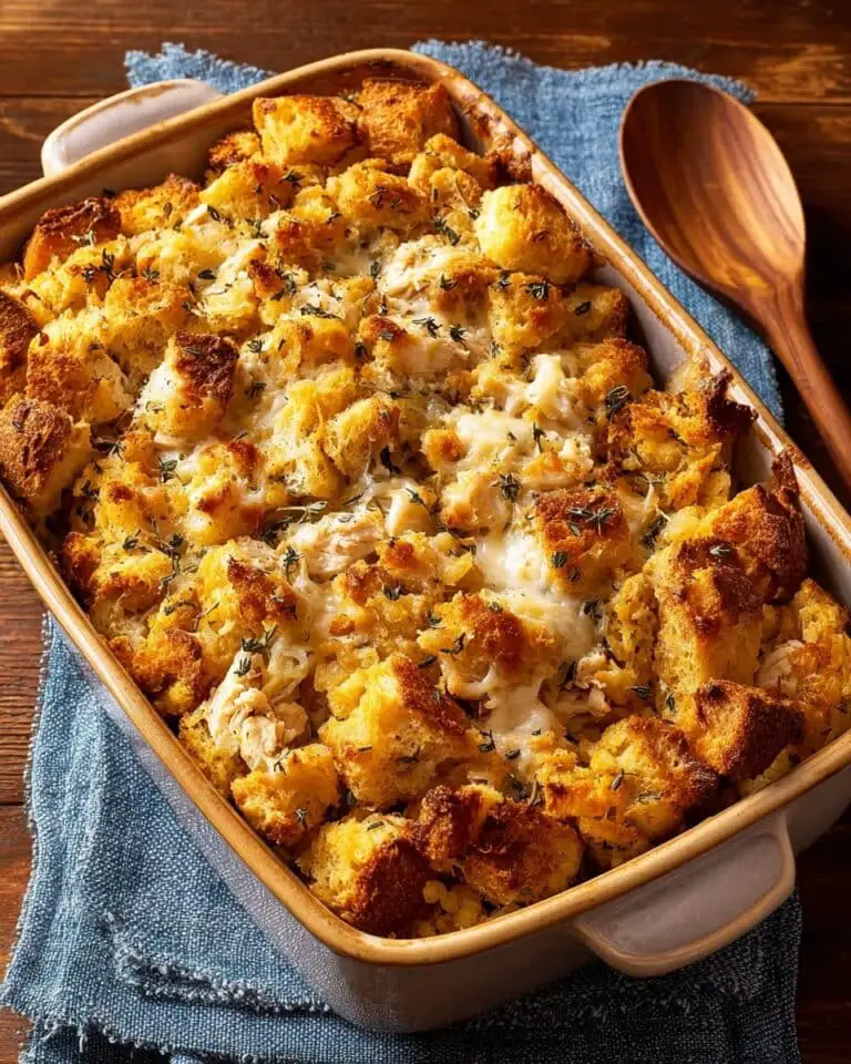 Dolly’s Chicken and Stuffing Casserole Recipe