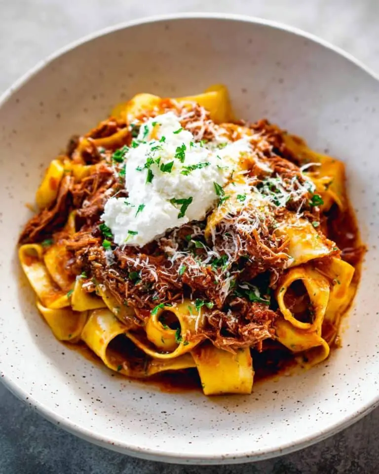 Sunday Slow Cooker Beef Ragu Recipe