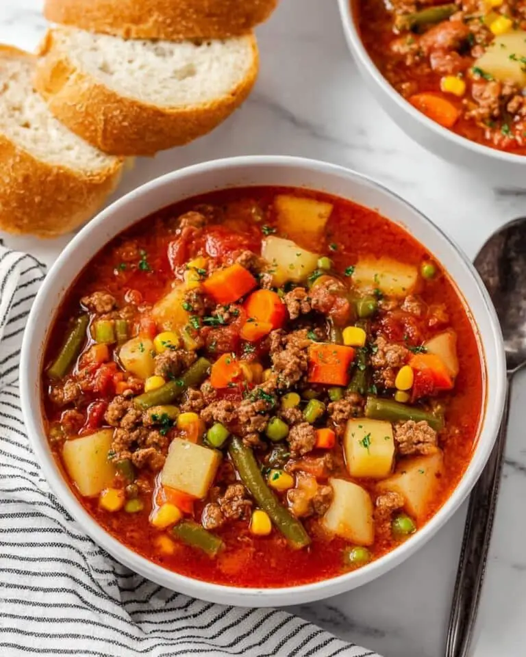 Hamburger Soup Recipe
