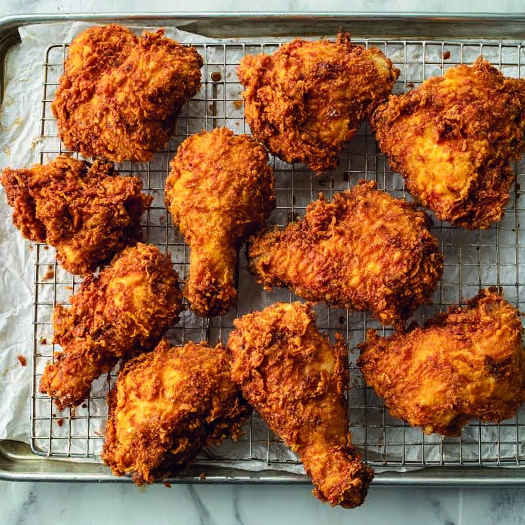 Crispy Spicy Buttermilk Fried Chicken Recipe - Recipe Image