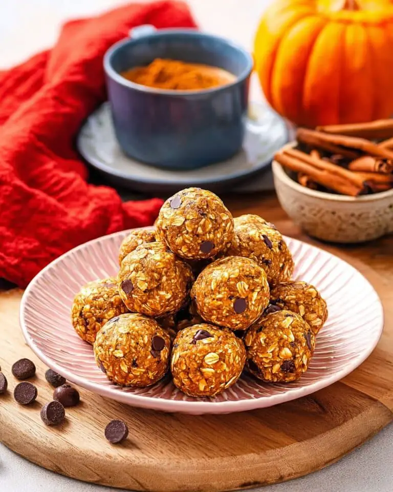 Pumpkin Protein Balls Recipe