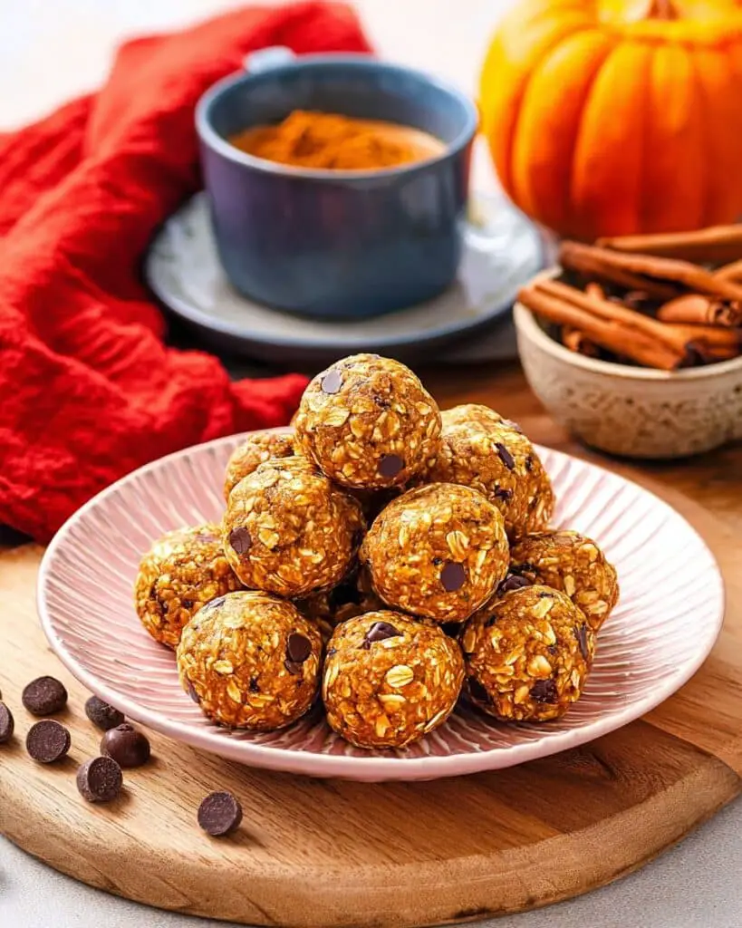Pumpkin Protein Balls Recipe