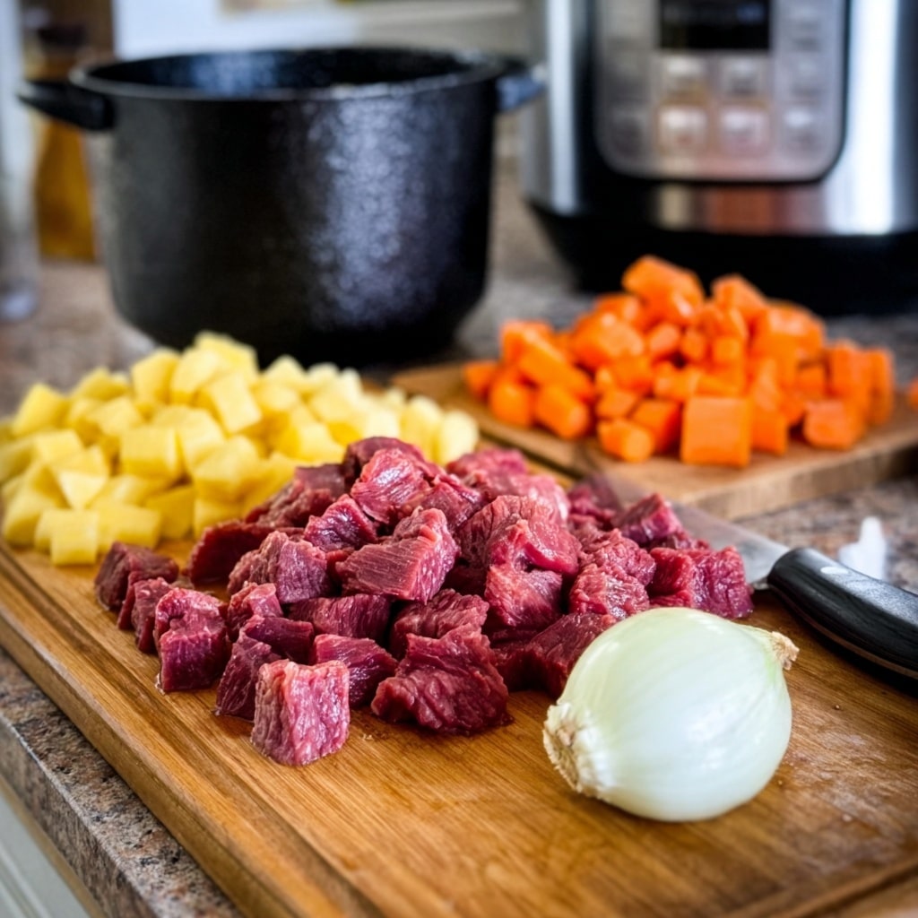 Hearty Beef Soup For Dinner Recipe - Recipe Image