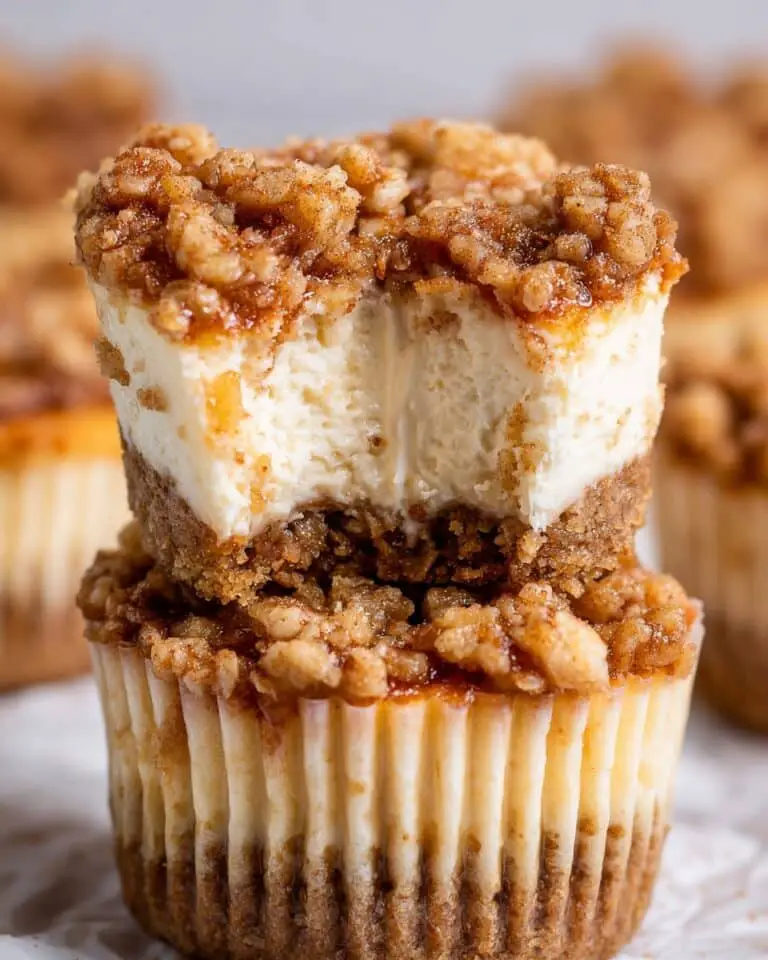 Apple Crisp Cheesecake Bites Recipe