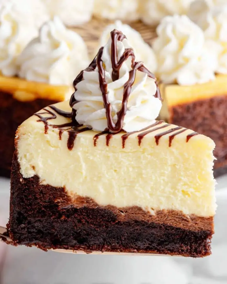 Brownie Bottom Cheesecake Recipe