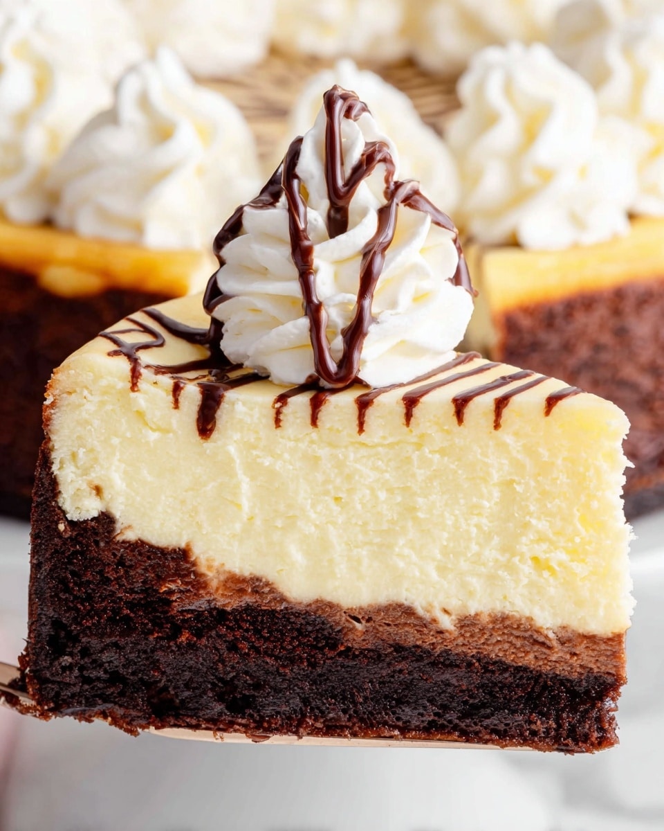 Brownie Bottom Cheesecake Recipe