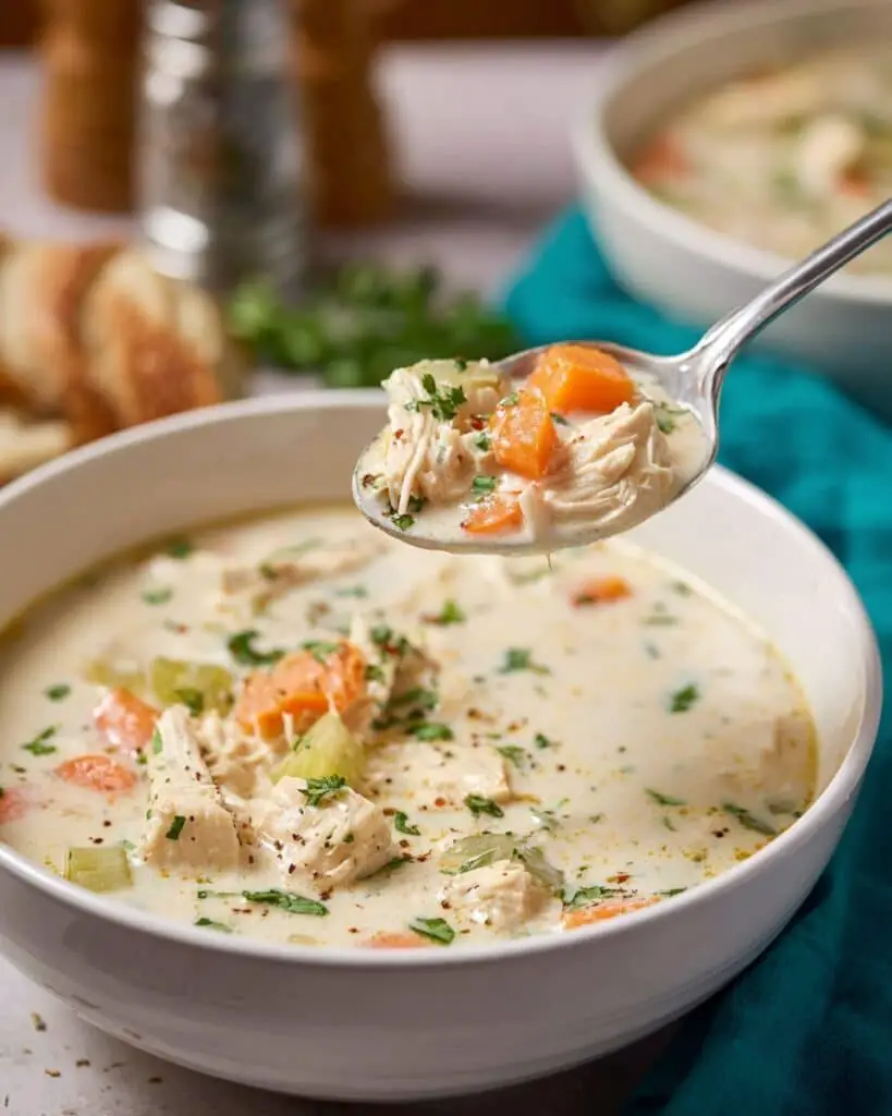 Leftover Turkey Wild Rice Soup Recipe