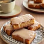 Soft Baked Maple Donut Bars Recipe