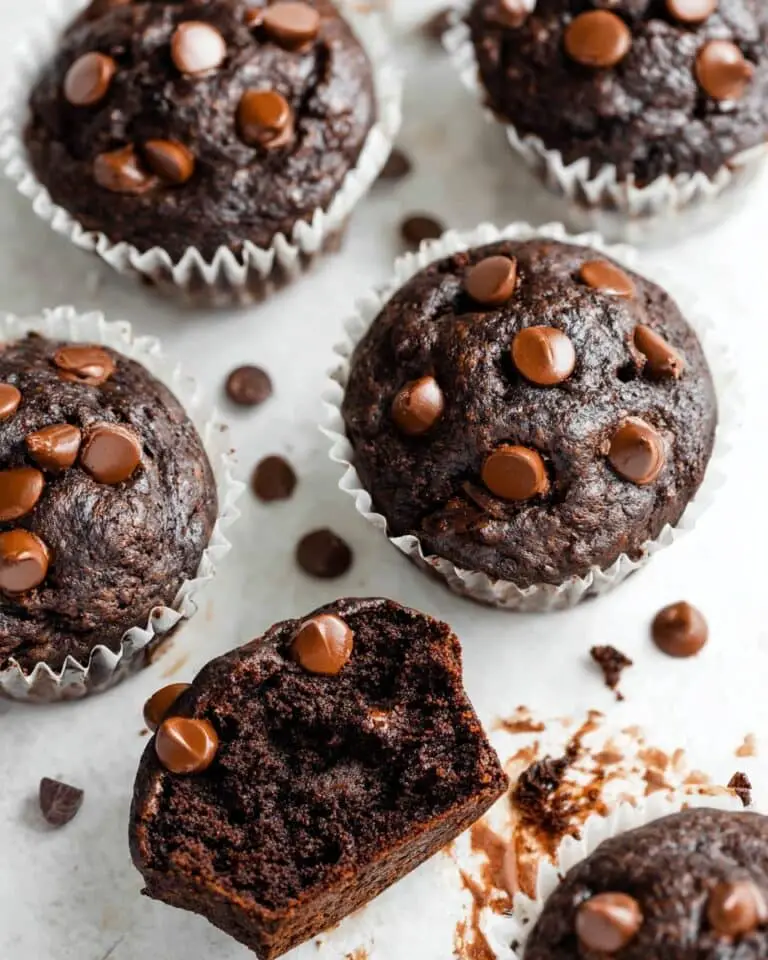 Dark Chocolate Muffins Recipe