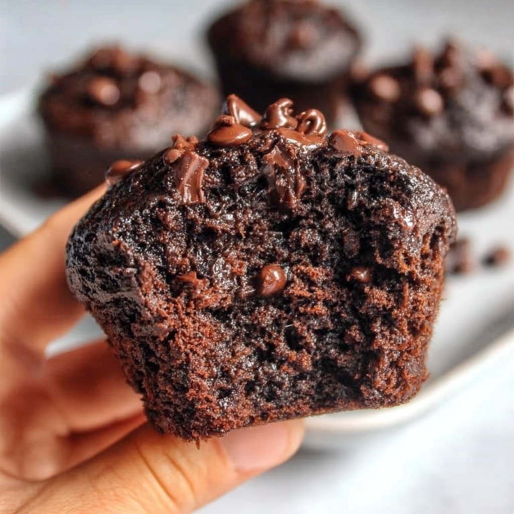 Dark Chocolate Muffins Recipe - Recipe Image