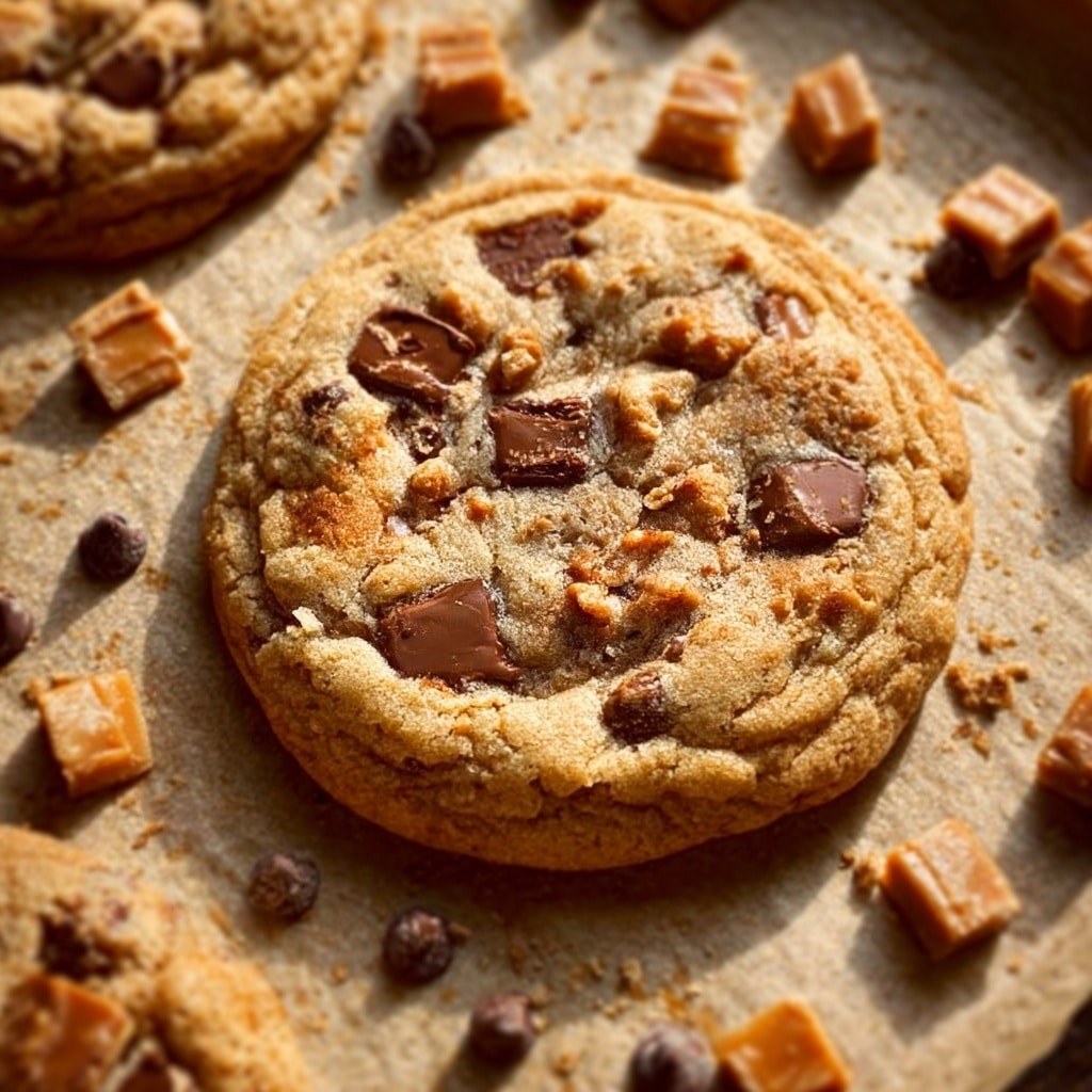 Butterfinger Caramel Crunch Cookies Recipe - Recipe Image