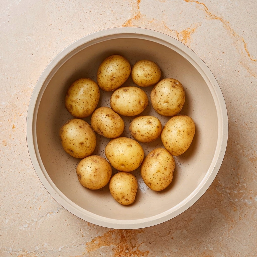 Creamy Garlic Baby Potatoes Recipe - Recipe Image