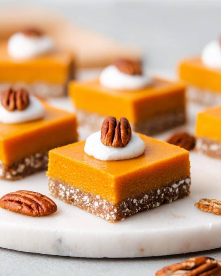 Sweet potato pie bars: Recipe