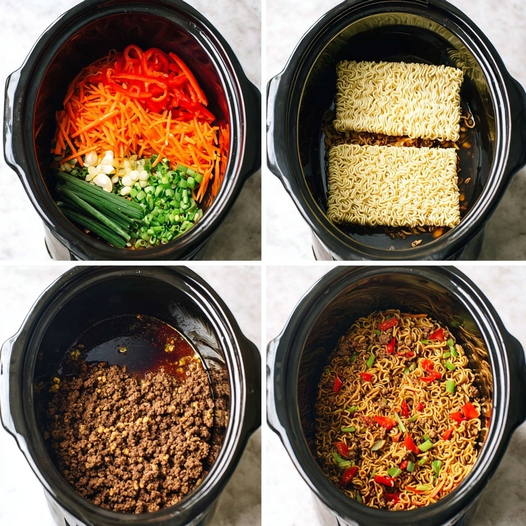 Slow Cooker Beef Ramen Recipe - Recipe Image