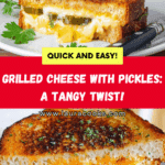 Pickle Grilled Cheese Sandwich Recipe