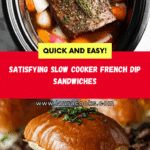 Crock Pot French Dip Sandwiches Recipe