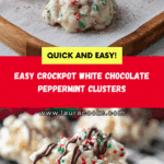 White Chocolate Peppermint Crockpot Candy Recipe