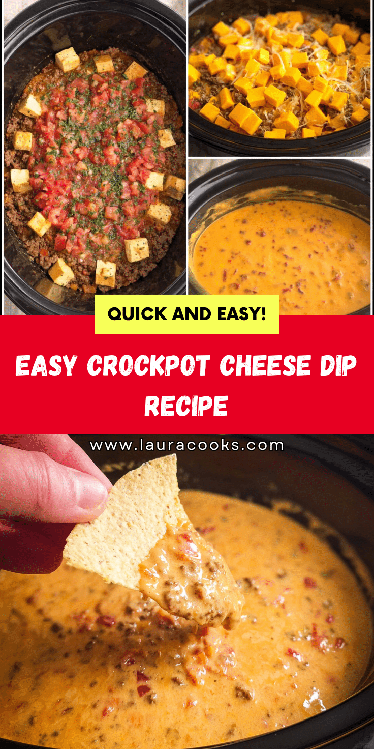 Easy Crockpot Cheese Dip Rich Creamy Recipe