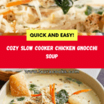 Slow Cooker Chicken Gnocchi Soup (Olive Garden Copycat) Recipe