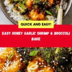 Honey Garlic Shrimp and Broccoli Recipe