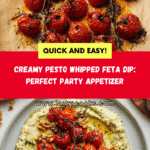 Pesto Whipped Feta Dip Recipe