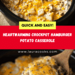 Crockpot Hamburger Potato Casserole Recipe